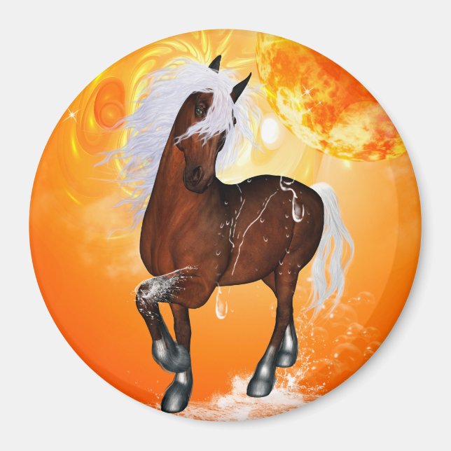 Fantastisches Pferd Magnet (Vorne)