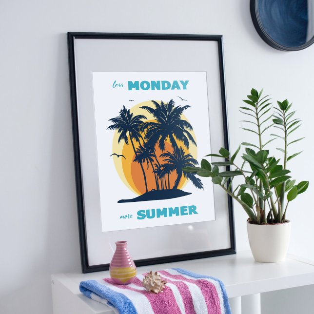 Fantastisches Sommerdesign. Poster (Von Creator hochgeladen)