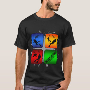 Fantastisches Sporttauchen-städtische Art T-Shirt