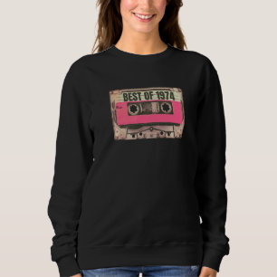 Fantastisches Vintage-Mix-Album-Tape Best Of 1974  Sweatshirt