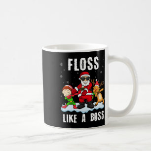 Fantastisches Weihnachtsfest wie ein Boss Santa Fl Kaffeetasse