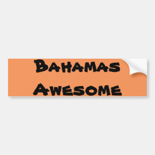 Fantastisches Zitat Bahamas Autoaufkleber