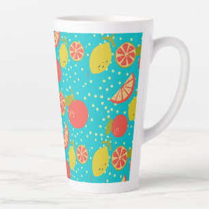 Fantastisches Zitrusmuster Milchtasse