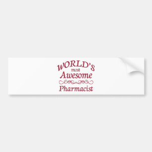 Fantastischste Apotheker der Welt der Autoaufkleber