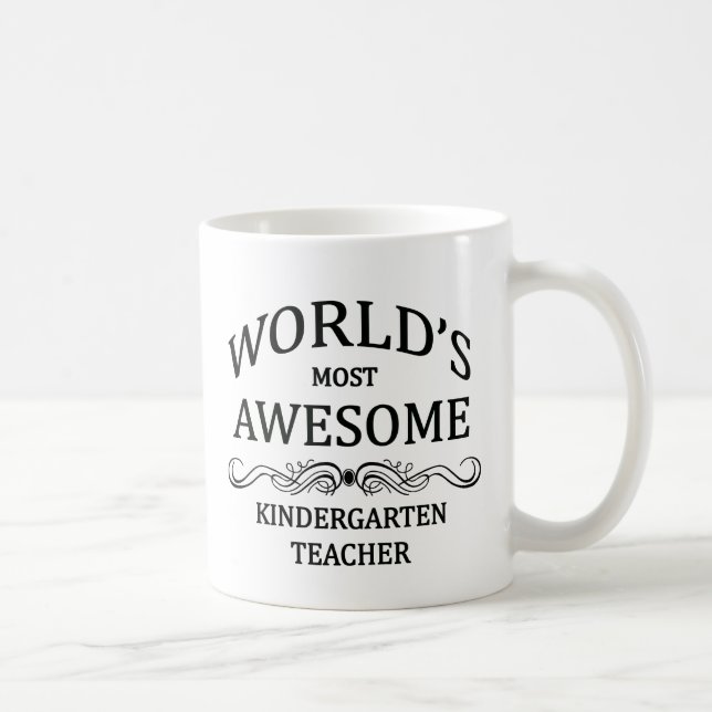 Fantastischste Kindergärtnerin der Welt Kaffeetasse (Rechts)