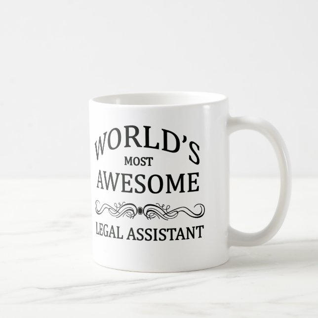 Fantastischste legale Assistent der Welt der Kaffeetasse (Rechts)