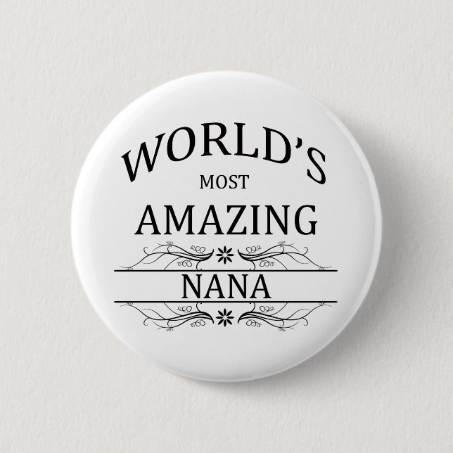 Fantastischste Nana der Welt die Button (Vorderseite)