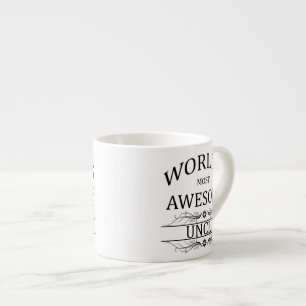 Fantastischste Onkel der Welt der Espressotasse