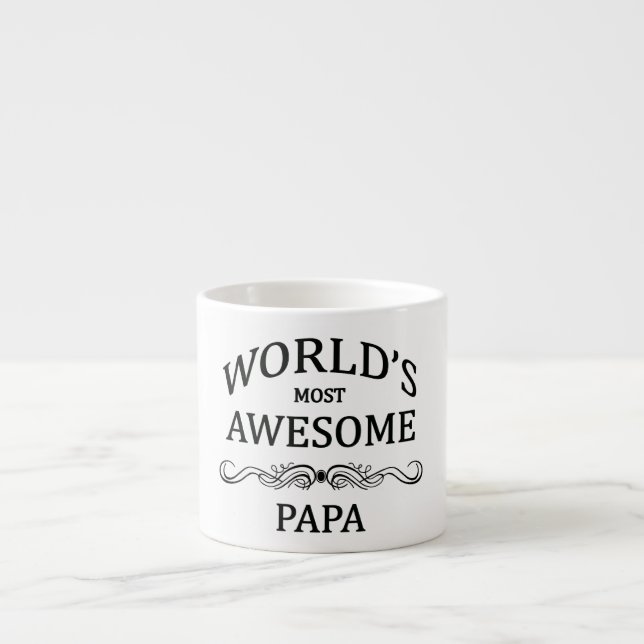 Fantastischste Papa der Welt der Espressotasse (Vorderseite)