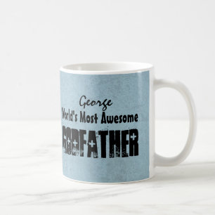 Fantastischste PATE der Welt der blauer Grunge Kaffeetasse