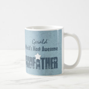 Fantastischste PATE der Welt der blauer Grunge Kaffeetasse
