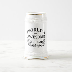Fantastischste Schritt-Vater der Welt der Bierglas