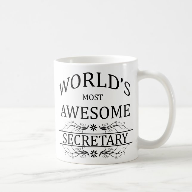 Fantastischste Sekretär der Welt der Kaffeetasse (Rechts)
