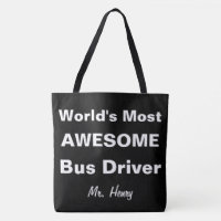 Fantastischster Bustreiber der Welt personalisiert