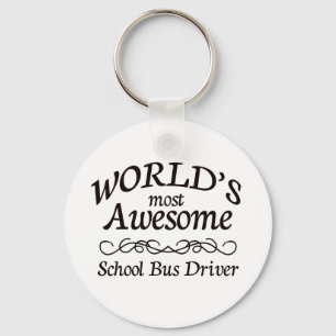 Fantastischster Bustreiber der Welt Schul Schlüsselanhänger