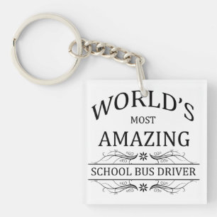Fantastischster Bustreiber der Welt Schul Schlüsselanhänger