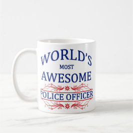 Fantastischster die Polizei-Offizier der Welt Kaffeetasse