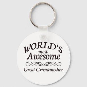 Fantastischstes großes der Welt - Großmutter Schlüsselanhänger