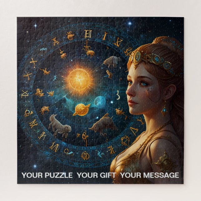 Fantasy Abstrakt Celestiac Zodiac Sign Dreamscape (Vertikal)