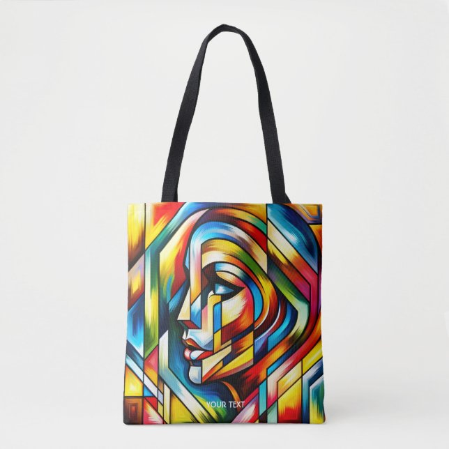 Fantasy Abstrakt verklebt Tasche (Vorderseite)