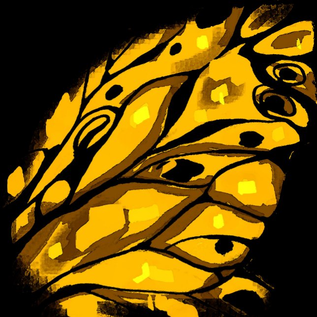 Fantasy-Abstraktiver Schmetterling Flip Flops (Von Creator hochgeladen)
