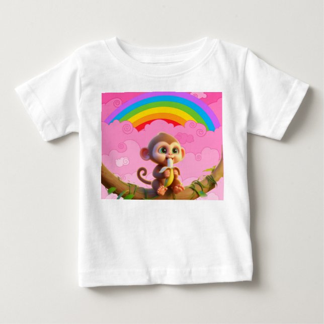 Fantasy-Affe Baby T-shirt (Vorderseite)