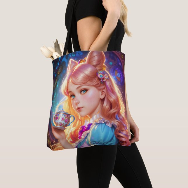 Fantasy-Alice im Wunderland Tasche (Von Nahem)