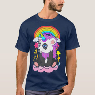 Fantasy Animal Pandacorn Niedlich Panda Unicorn T-Shirt