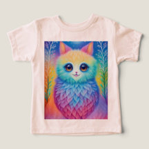 Fantasy Animal Print T - Shirt
