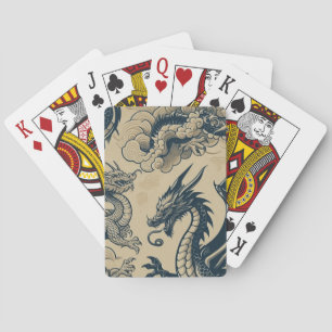 Fantasy Antike Drachen Spielkarten