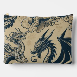 Fantasy Antike Drachen Zubehörtasche