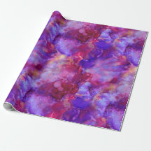 Fantasy Aquarellen, warme Farben: