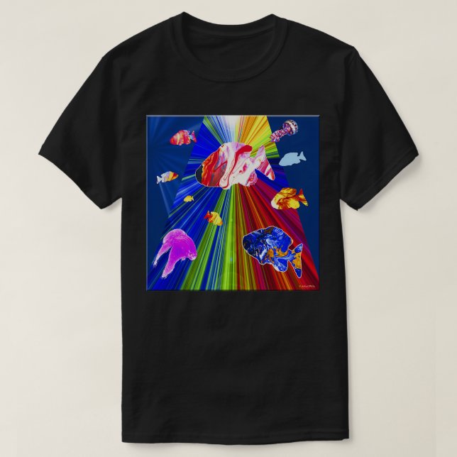 Fantasy Aquarium T-Shirt (Design vorne)
