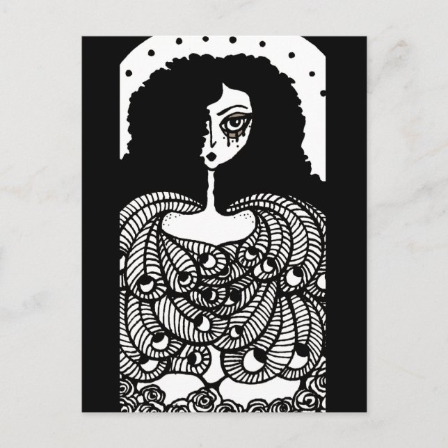 Fantasy Art Angel Postkarte (Vorderseite)