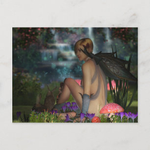 Fantasy Art Postcard - Fairy Postcard, Fay Postkarte
