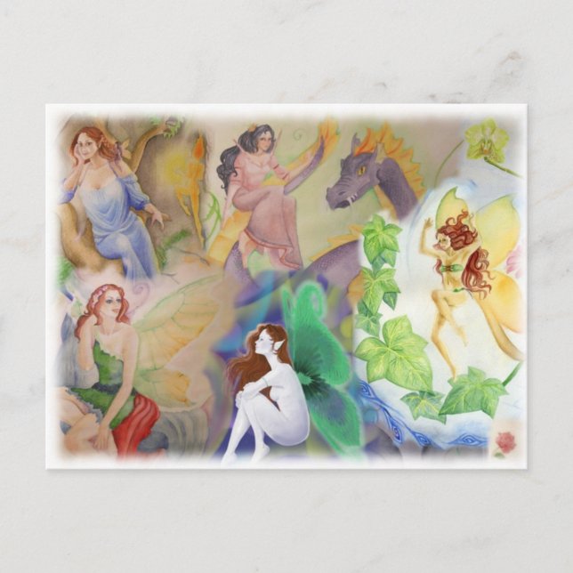 Fantasy Art Postcard Postkarte (Vorderseite)