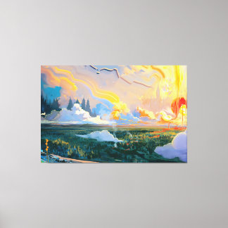 Fantasy Art Premium Wrapped Canvas (Gloss) Leinwanddruck