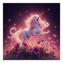 Fantasy Art Unicorn Poster