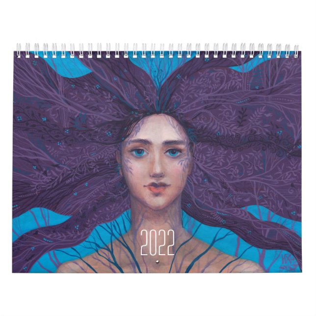 Fantasy Art von Julia Khoroshikh Kalender (Titelbild)