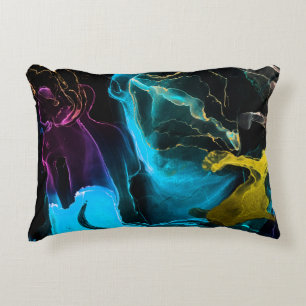 Fantasy Background. Makro Foto Paint. Faded Aweso Dekokissen