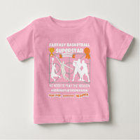 Fantasy Basketball Superstar Spiel über T - Shirt
