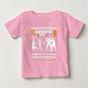 Fantasy Basketball Superstar Spiel über T - Shirt