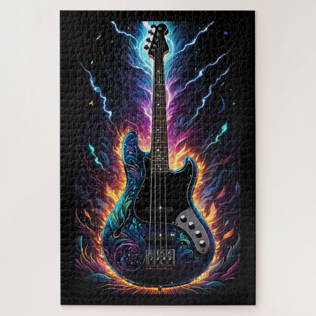 Fantasy Bassed Electric Bass Gitarre (Vertikal)