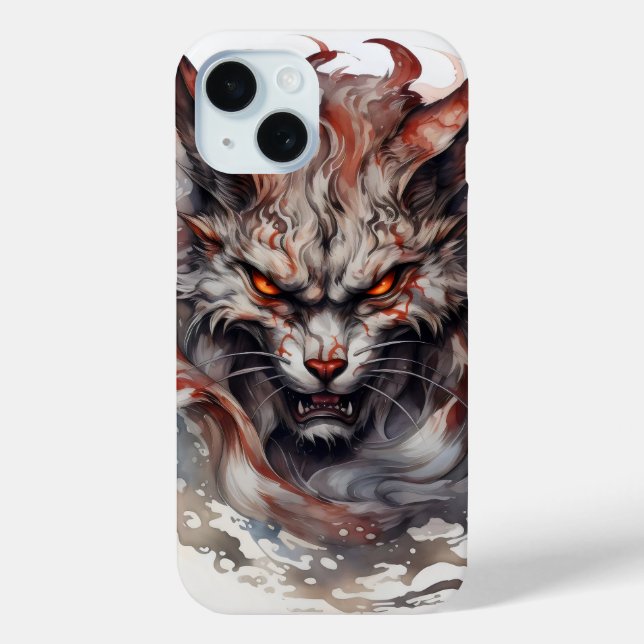 Fantasy Beast Cat Case-Mate iPhone Hülle (Rückseite)