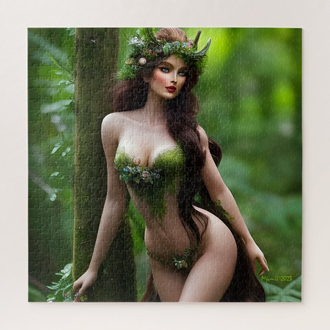 Fantasy Beautiful Forest Fairy (Vertikal)