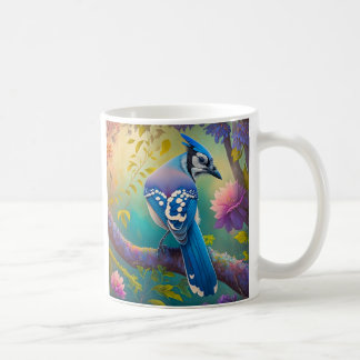 Fantasy Birds Blue Jay Kaffeetasse