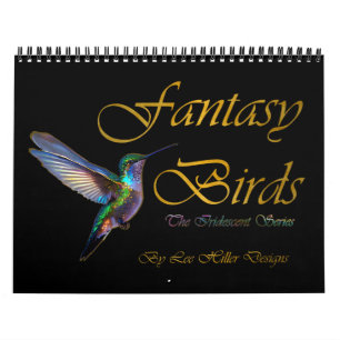 Fantasy Birds Iridescent Series Kalender