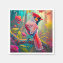 Fantasy Birds Männlicher Kardinal