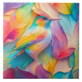 Fantasy Birds Silk Bird Fliese