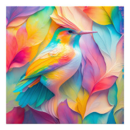 Fantasy Birds Silk Bird Fotodruck
